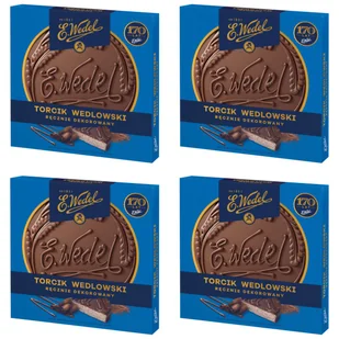 Torcik Wedlowski E.Wedel (4 szt. x 250 g) E.Wedel - Bombonierki i czekoladki - miniaturka - grafika 1