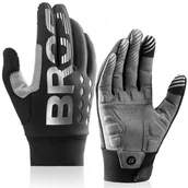 Rękawiczki rowerowe - Rękawiczki Rowerowe Długie Rockbros S209Bk - miniaturka - grafika 1