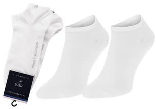 TOMMY HILFIGER SKARPETKI STOPKI 2 PARY WHITE 342023001 300 - Rozmiar: 47-49 - Skarpetki męskie - miniaturka - grafika 1