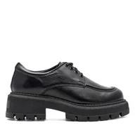 Półbuty damskie - Oxfordy Sergio Bardi RST-B1026-01SB Czarny - miniaturka - grafika 1