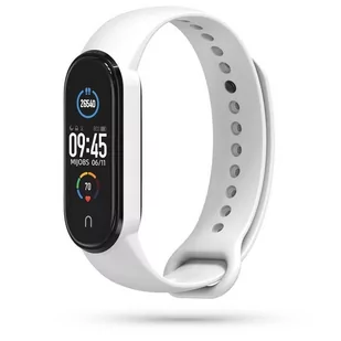 Tech-Protect Pasek Iconband do Xiaomi Mi Band 5 / 6 White - Akcesoria do smartwatchy - miniaturka - grafika 1