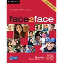 Cambridge University Press face2face Elementary Student's Book + Online workbook + DVD - Chris Redston, Gillie Cunningham