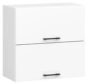 Szafki kuchenne - Biała górna szafka wisząca z podwójnym frontem 60 cm A1-G59 - miniaturka - grafika 1