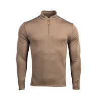 Koszulki sportowe męskie - M-Tac - Koszulka Męska Termiczna z Długim Rękawem Delta Level 2 - Coyote Brown - 70002017 - miniaturka - grafika 1