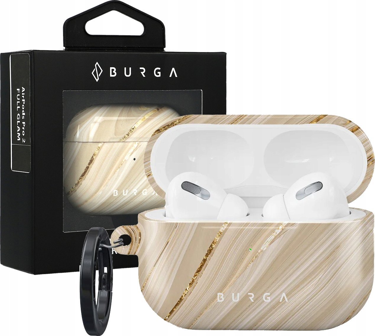 Slowmoose Burga - obudowa ochronna do AirPods Pro 2 full glam