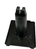 Piorunochrony - Uchwyt z tworzywa H=105mm do prowadzenia drutu odgromowego - miniaturka - grafika 1