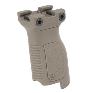 Strike Industries - Chwyt Picatinny Angled Vertical Grip - Long - FDE - SI-AR-CMAG-RAIL-L-FDE - Osprzęt do wiatrówek - miniaturka - grafika 1