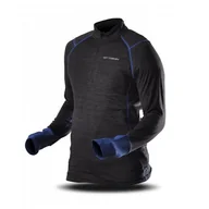 Bluzy sportowe męskie - Męska bluza Trimm Clinic Rozmiar: M / Kolor: szary/niebieski - miniaturka - grafika 1