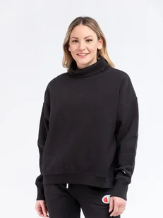 Bluza damska bez kaptura Champion 112189-KK001 XS Czarna (8056426602610). Bluzy bez kaptura damskie - Bluzy damskie - miniaturka - grafika 1