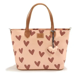 Torba Dla Mamy Feeria Heartbeat Pink M La Millou - Torby i organizery dla mam - miniaturka - grafika 1