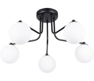 Sollux SL.1663 - Żyrandol na drążku ASTRAL 5xG9/8W/230V czarny - Lampy sufitowe - miniaturka - grafika 1