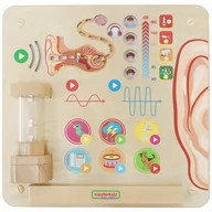 Tablice dla dzieci - Masterkidz MASTERKIDZ Tablica Edukacyjna Zmysł Słuchu ME15839 - miniaturka - grafika 1