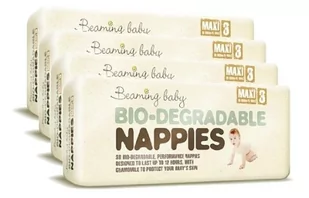Beaming Baby Ekologiczne pieluszki Pieluchy jednorazowe 4 Maxi 7-11 kg Big Pack 136 szt. - BMN05155 - Pieluchy - miniaturka - grafika 1