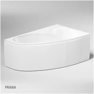 Obudowy do wanien - Excellent Obudowa wannowa boczna 160x100cm Biała Prawa OBEX.AQP.16WH - miniaturka - grafika 1