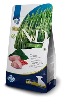 FARMINA N&D Spirulina Lamb Puppy Mini 2kg - Sucha karma dla psów - miniaturka - grafika 1