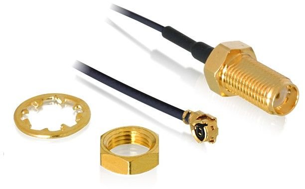 Delock HF Kabel SMA - I-Pex, 0.5m - 88825