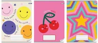Zeszyty szkolne - Zeszyt A5/32K kolorowe trzy linie Girl (10szt) - Beniamin - miniaturka - grafika 1