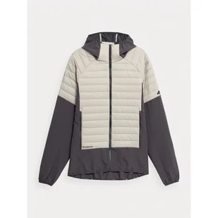 Kurtka męska hybrydowa H4L22 KUMH060 4F - Kurtki i kamizelki sportowe męskie - miniaturka - grafika 1