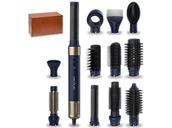 Suszarko-lokówki - Cecotec Bamba CeramicCare 12in1 AirGlam Blue Niebiesko-złoty - miniaturka - grafika 1