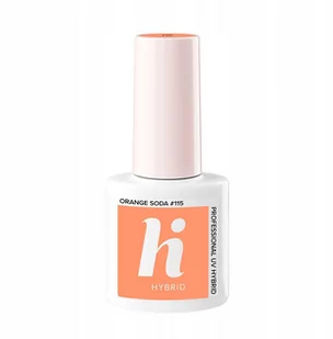 Hi Hybrid #115 Lakier Hybrydowy Orange Soda 5ml - Lakiery hybrydowe - miniaturka - grafika 1