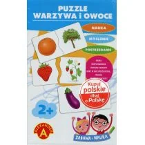 Alexander Warzywa i Owoce, Zabawa i Nauka GXP-610887 - Zabawki interaktywne dla dzieci - miniaturka - grafika 2