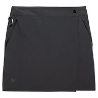 Spódnice - 4F Skirt FNK dla kobiet, Anthracite, S - miniaturka - grafika 1