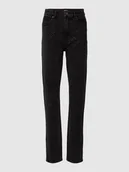 Spodnie damskie - Jeansy z obszyciem z ozdobnych kamieni model ‘EMILY’ - miniaturka - grafika 1