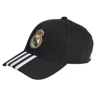 Czapki damskie - Czapka z daszkiem adidas Real Madryt (kolor Czarny) - miniaturka - grafika 1