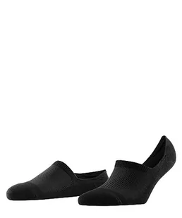 Burlington Kobiety Stopki Athleisure W IN Nylon niewidoczne jednokolorowe 1 Para, Czarny (Black 3000), 39-42 - Skarpetki damskie - miniaturka - grafika 1