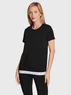 Koszulki i topy damskie - Guess T-Shirt Carrie O2BM08 KBBU1 Czarny Regular Fit - miniaturka - grafika 1