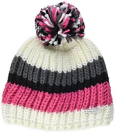 Czapki damskie - CHILLOUTS Damska czapka Wendy Hat Beanie, różowa/off White, rozmiar uniwersalny - miniaturka - grafika 1