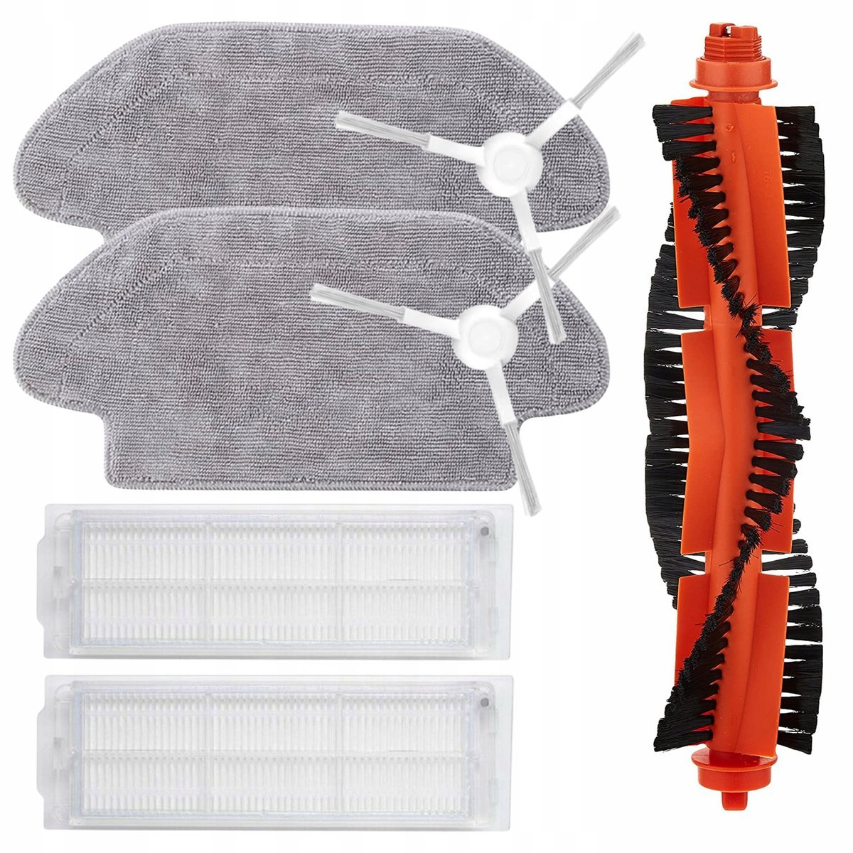 Zestaw akcesoriów do VIOMI V2 V3 Xiaomi Vacuum Mop Pro, S10 - 7 szt.