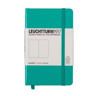 Leuchtturm, Notes Pocket, 185 stron, gładki, szmaragdowy - Notesy i bloczki - miniaturka - grafika 1