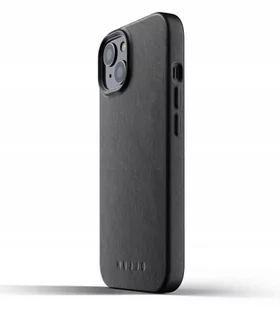 Mujjo Full Leather Case Etui Skórzane do iPhone 13 Black CL-021-BK - Etui i futerały do telefonów - miniaturka - grafika 1