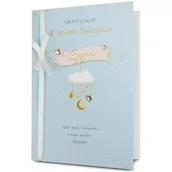 Kartki okolicznościowe i zaproszenia - Karnet B6 Narodziny syna - miniaturka - grafika 1