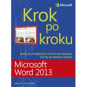 Aplikacje biurowe - APN PROMISE Microsoft Word 2013 Krok po kroku - Joyce Cox, Lambert Joan - miniaturka - grafika 1