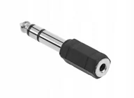 Złącza, przejściówki, adaptery - Cabletech Złącze Jack 6.3/3.5 ST. AP_222734 - miniaturka - grafika 1
