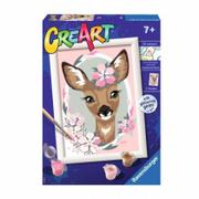 Zabawki kreatywne - CreArt dla dzieci: Piękna sarna - Ravensburger - miniaturka - grafika 1