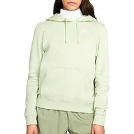 Kurtki damskie - Nike DQ5793-343 W NSW CLUB FLC STD PO HDY Kurtka Damska HONEYDEW/WHITE Wielkosc L - miniaturka - grafika 1