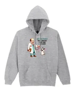 Bluzy damskie - Bluza dla Weterynarza Doktor i Zwierzaki na Prezent Szara XL - miniaturka - grafika 1