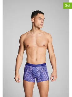 Puma Bokserki (2 pary) w kolorze fioletowo-niebieskim - Majtki męskie - miniaturka - grafika 1