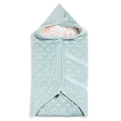 Akcesoria do fotelików - La Millou Organic Jersey Collection Kocyk do fotelika samochodowego Dundee &amp Friends Pink Smoke Mint 9212793 - miniaturka - grafika 1