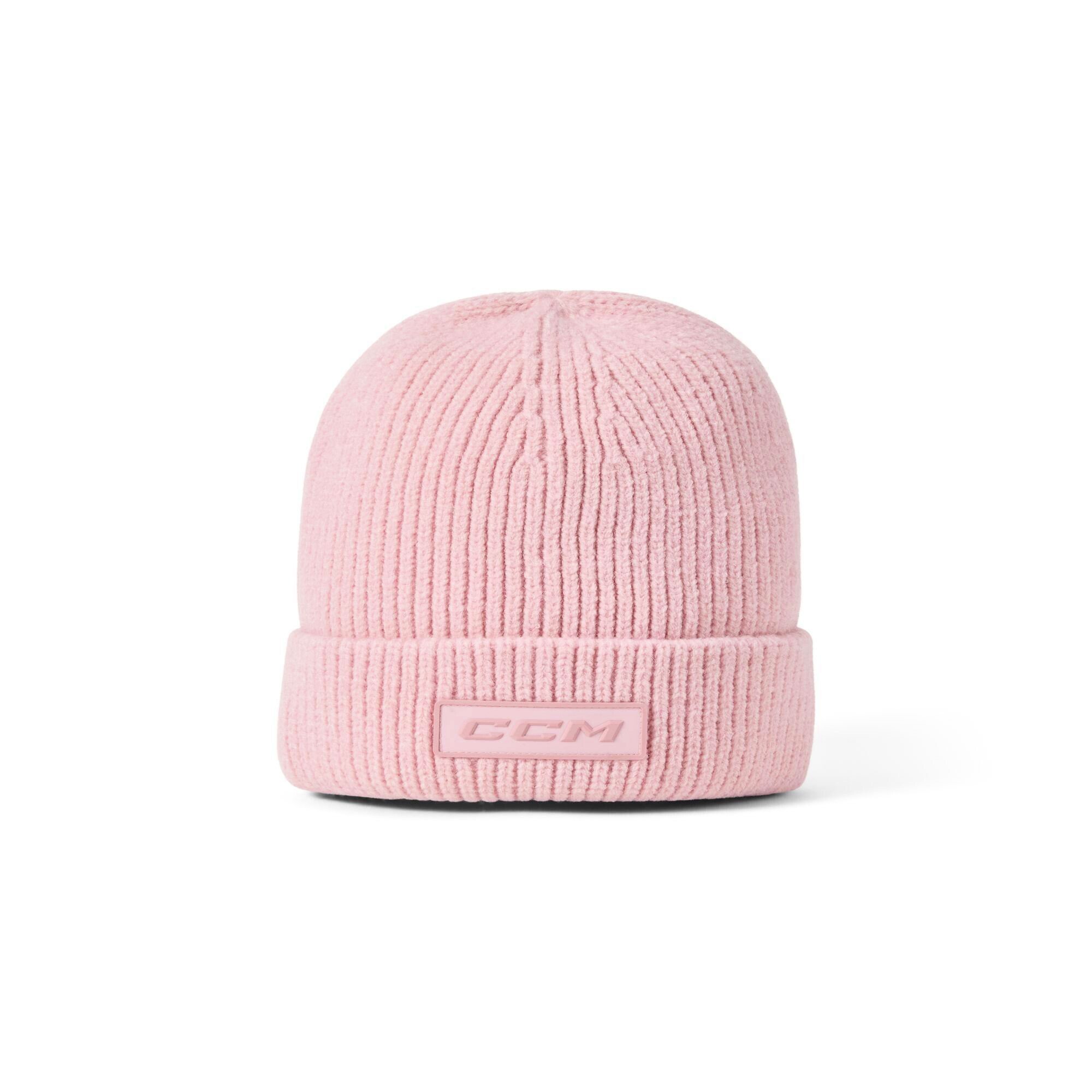 Czapka zimowa CCM We Are Hockey Beanie Pale Lilac