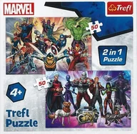 Puzzle - Puzzle Marvel Avengers 2w1 100el 93055 TREFL - miniaturka - grafika 1