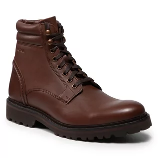 Botki damskie - Marc Trapery O'POLO - 109 26706301 107 Dark Brown 790 - grafika 1