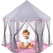 Namioty i tipi dla dzieci - Namiot dla dzieci, domek, zamek dziecięcy CHLOE XXL - miniaturka - grafika 1