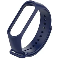 Akcesoria do smartwatchy - Pasek LUNA do Xiaomi Mi Band 3/4/5/6/7 Ciemno-niebieski - miniaturka - grafika 1