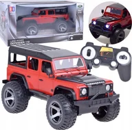 Zabawki zdalnie sterowane - Auto Zdalnie sterowane Terenowy Duży Land Rover Defender 110 pilot RC0689 - miniaturka - grafika 1
