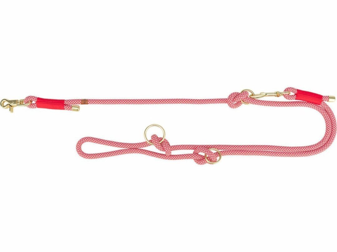 Trixie Soft Rope XS/S linowa 2m czerwona