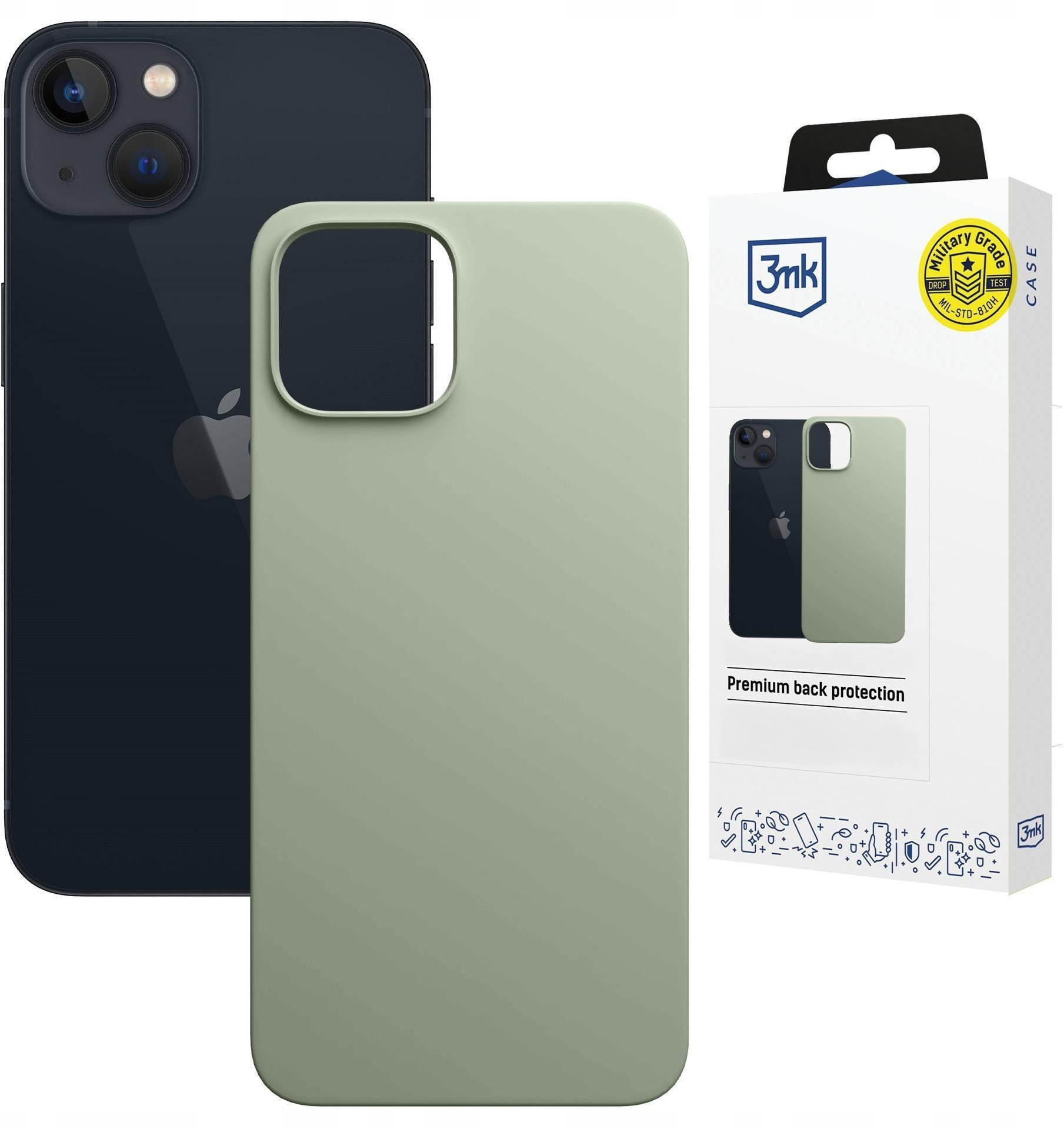 3MK Apple iPhone 15 Plus - 3mk Hardy Mellow MagCase Green